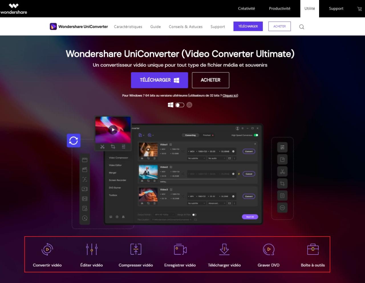 Convert, Compress, and Edit Videos Effortlessly with Wondershare UniConverter</
