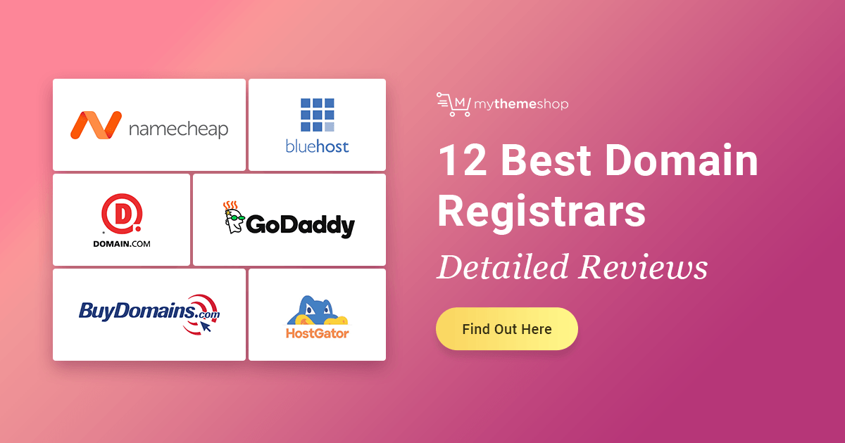Best Domain Registrar for Your Website</