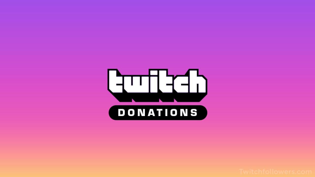 What is Twitch Donation?</