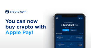 Crypto.com App Now Supports Apple Pay