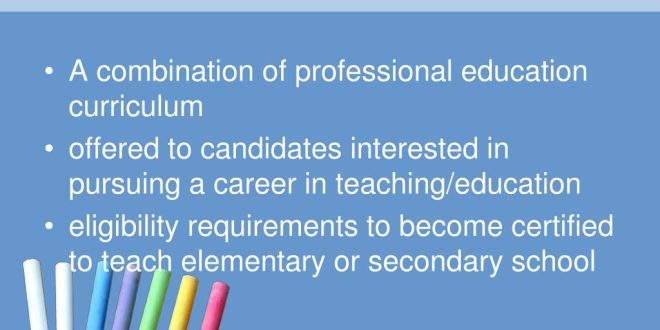 What is a Bachelor of Education?