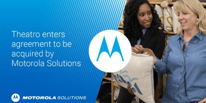 Motorola Solutions to Acquire Theatro, Expanding AI Safety Tools for Education and Frontline Workers